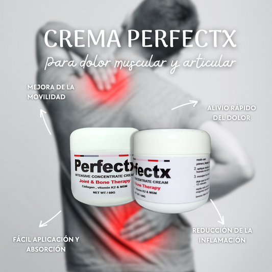 Crema PerfectX™ – Alivio Inmediato para Dolores | 2x1 + Envío Gratis