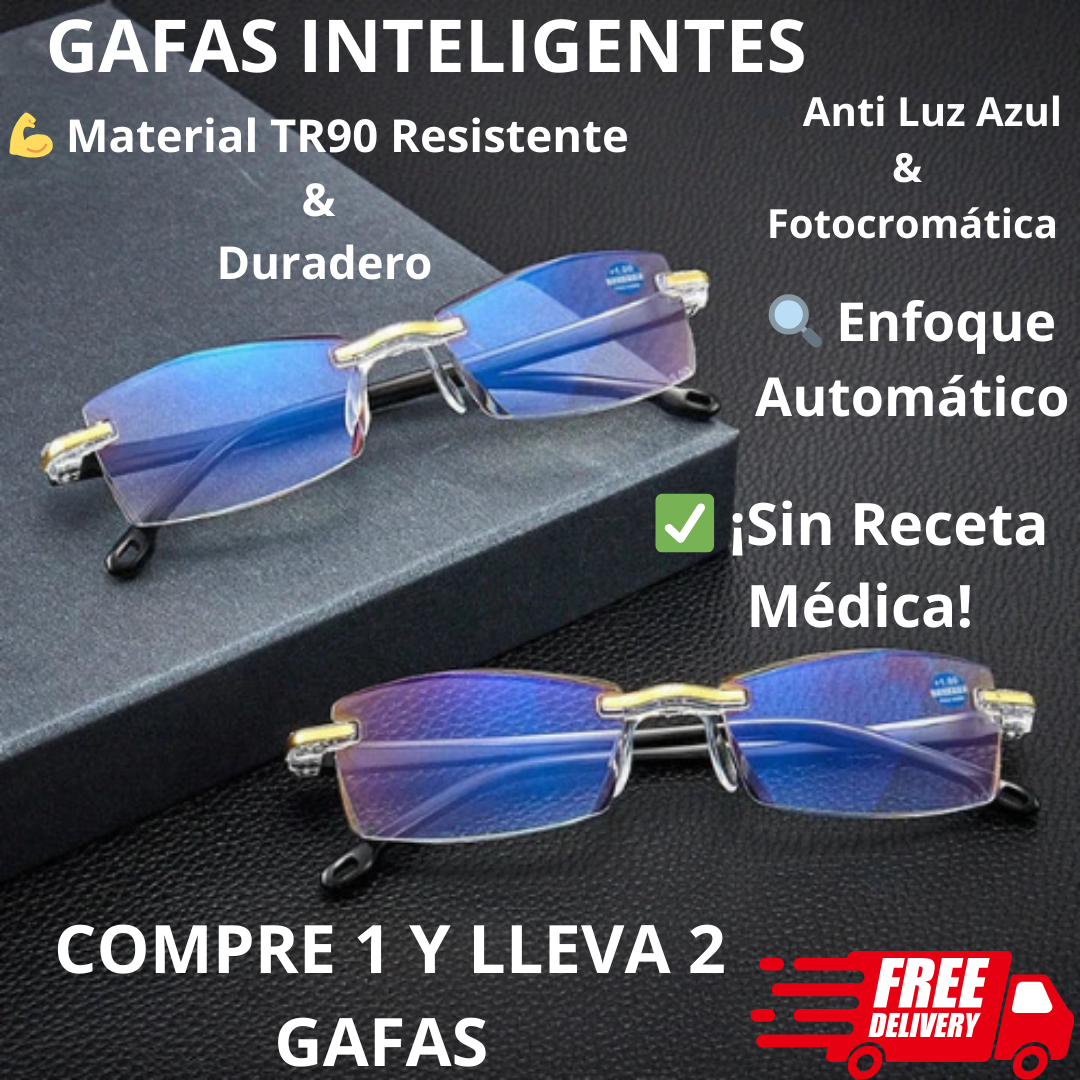 🔥 GAFAS INTELIGENTES CON ENFOQUE AUTOMÁTICO 🔥