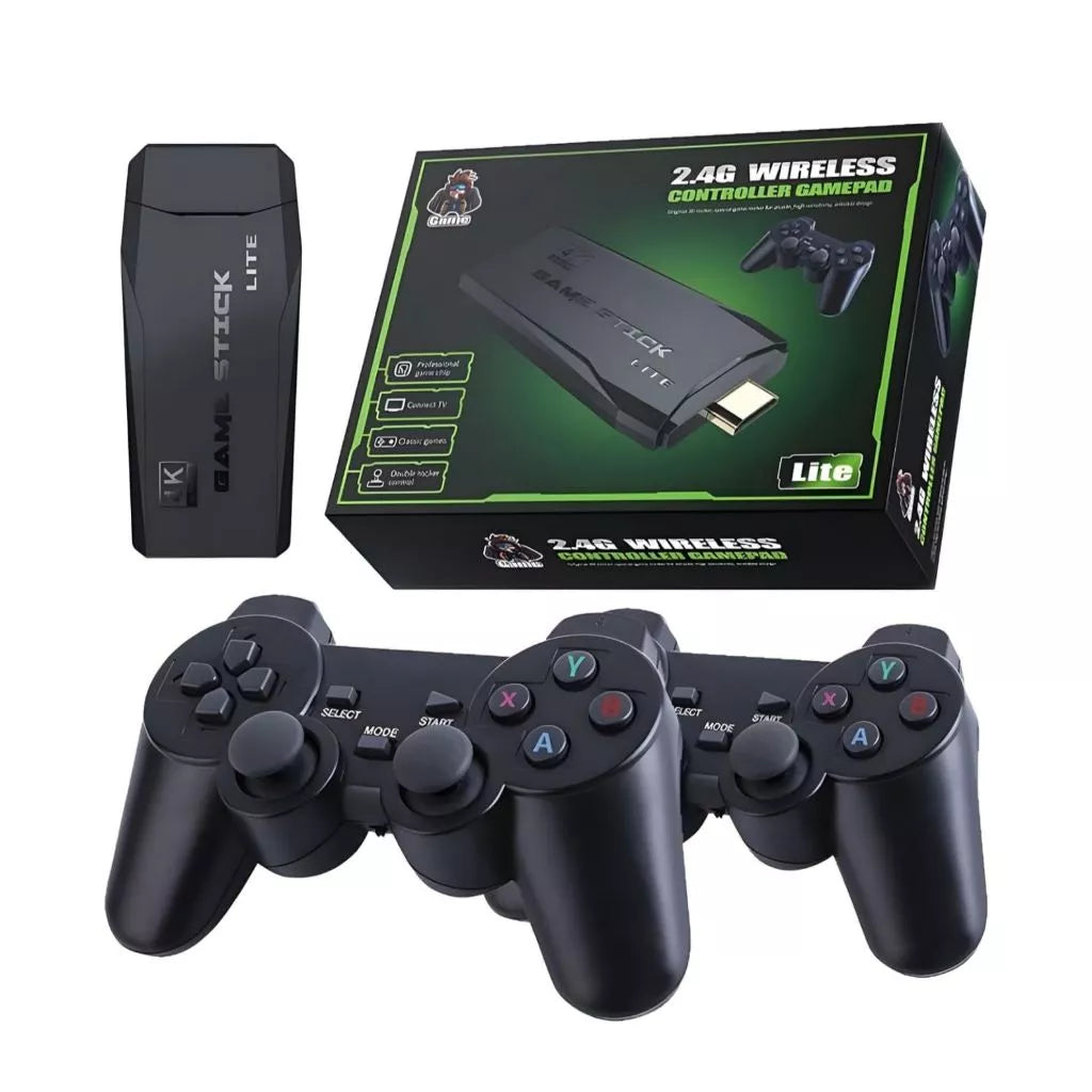 🎮 Game Stick – La Consola Retro con 10,000 Juegos Clásicos en un Solo Dispositivo